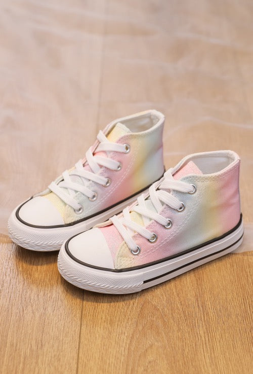 Sneaker Hoog Regenboog