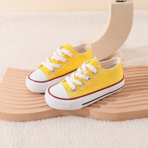 Sneaker Laag Geel