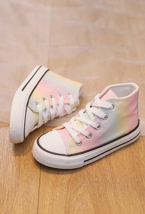 Sneaker Hoog Regenboog